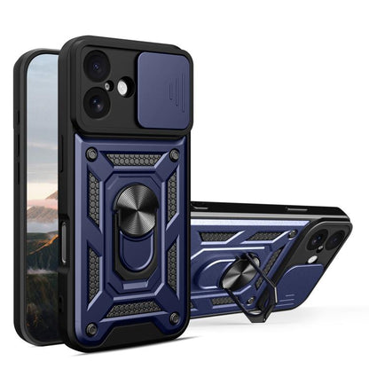 Sliding Camera Cover Design TPU+PC Phone Case