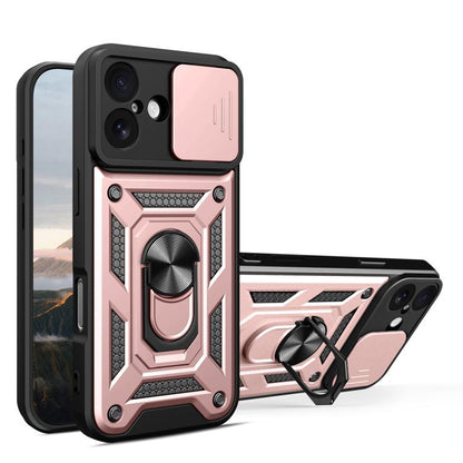 Sliding Camera Cover Design TPU+PC Phone Case