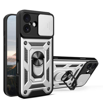Sliding Camera Cover Design TPU+PC Phone Case