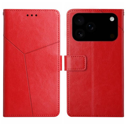 HT01 Y-shaped Pattern Flip Leather Phone Case