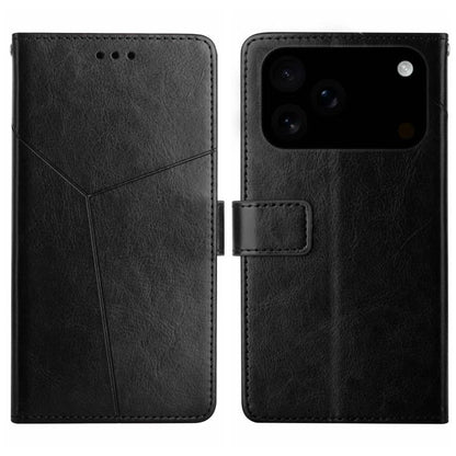 HT01 Y-shaped Pattern Flip Leather Phone Case