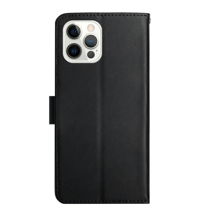 Genuine Leather Fingerprint-proof Flip Phone Case, For iPhone 16 Pro Max, For iPhone 16 Pro������...