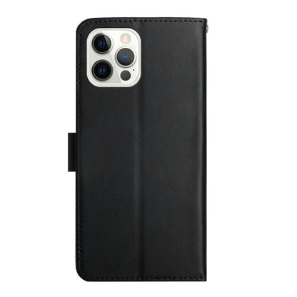 Genuine Leather Fingerprint-proof Flip Phone Case, For iPhone 16 Pro Max, For iPhone 16 Pro������...