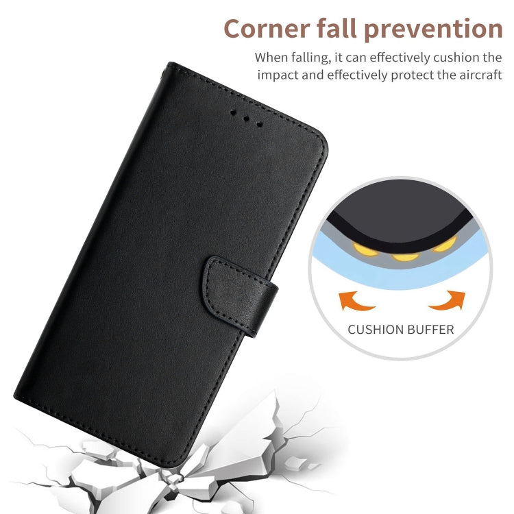 Genuine Leather Fingerprint-proof Flip Phone Case, For iPhone 16 Pro Max, For iPhone 16 Pro������...