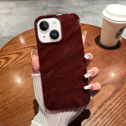 Solid Color Wave Texture TPU Phone Case, For iPhone 16 Pro Max, For iPhone 16 Pro����������������...