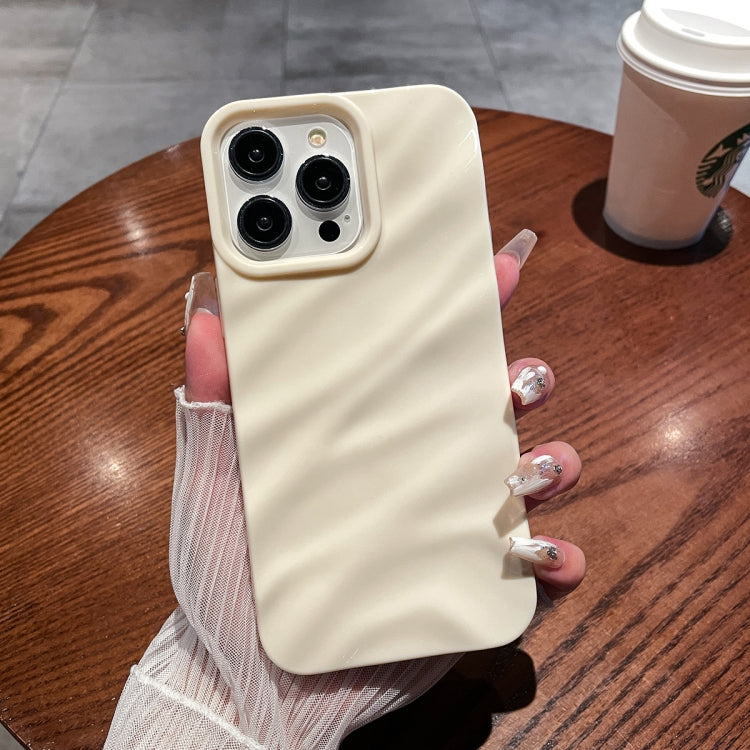 Solid Color Wave Texture TPU Phone Case, For iPhone 16 Pro Max, For iPhone 16 Pro����������������...