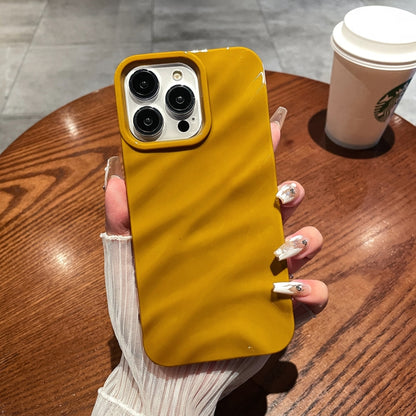 Solid Color Wave Texture TPU Phone Case, For iPhone 16 Pro Max, For iPhone 16 Pro����������������...