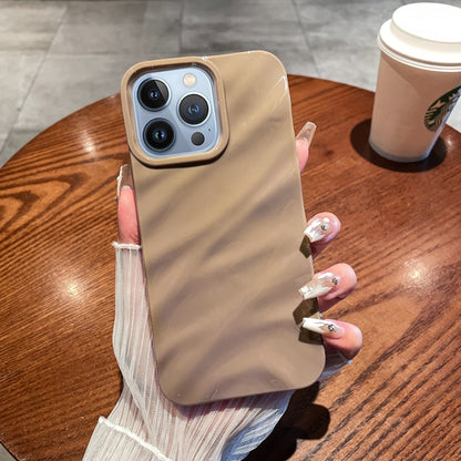 Solid Color Wave Texture TPU Phone Case, For iPhone SE 2022&2020/8/7/6, For iPhone 13 Pro Max����...