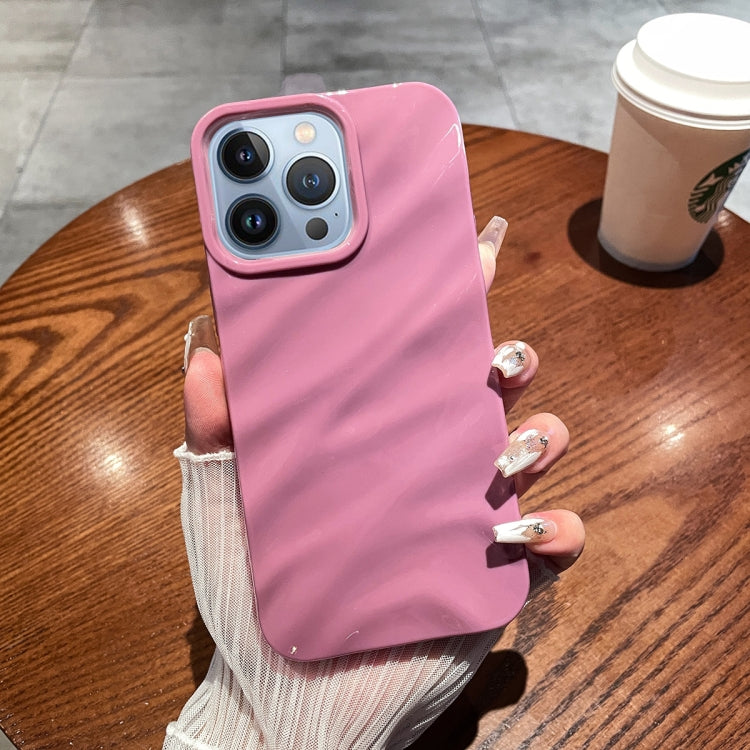 Solid Color Wave Texture TPU Phone Case, For iPhone SE 2022&2020/8/7/6, For iPhone 13 Pro Max����...