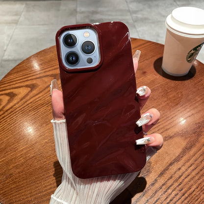 Solid Color Wave Texture TPU Phone Case, For iPhone SE 2022&2020/8/7/6, For iPhone 13 Pro Max����...