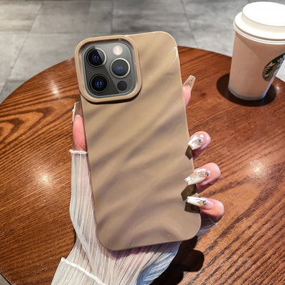 Solid Color Wave Texture TPU Phone Case, For iPhone SE 2022&2020/8/7/6, For iPhone 13 Pro Max����...