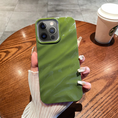 Solid Color Wave Texture TPU Phone Case, For iPhone SE 2022&2020/8/7/6, For iPhone 13 Pro Max����...