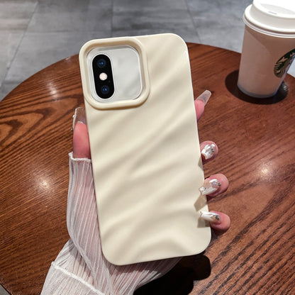 Solid Color Wave Texture TPU Phone Case, For iPhone SE 2022&2020/8/7/6, For iPhone 13 Pro Max����...