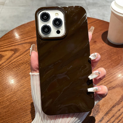 Solid Color Wave Texture TPU Phone Case, For iPhone 16 Pro Max, For iPhone 16 Pro����������������...