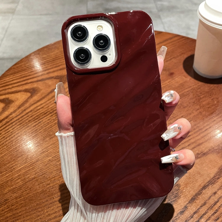 Solid Color Wave Texture TPU Phone Case, For iPhone 16 Pro Max, For iPhone 16 Pro����������������...