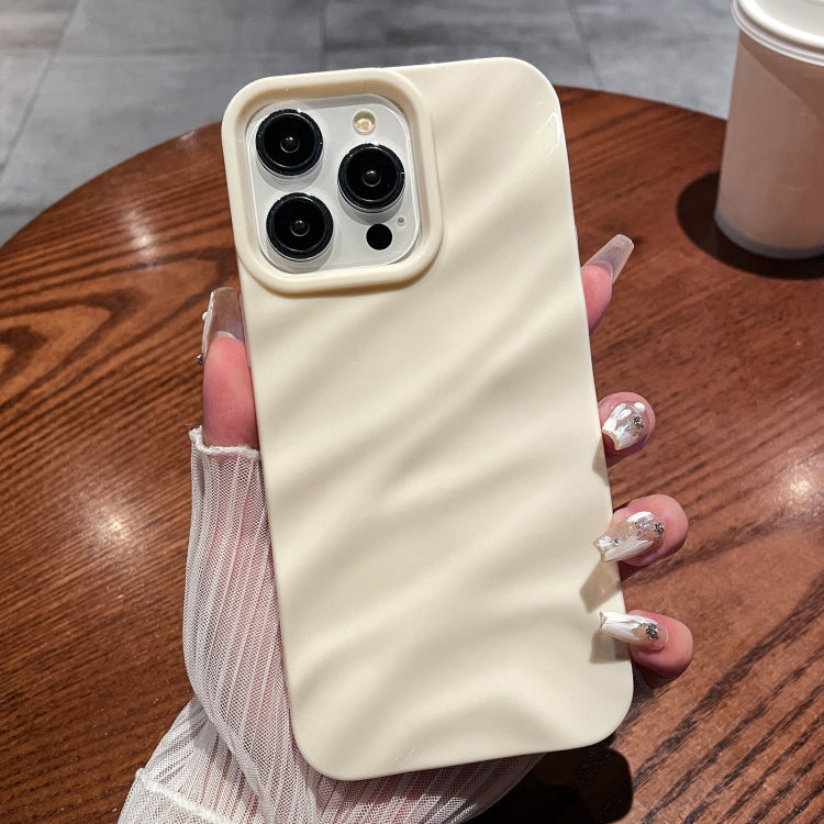 Solid Color Wave Texture TPU Phone Case, For iPhone 16 Pro Max, For iPhone 16 Pro����������������...