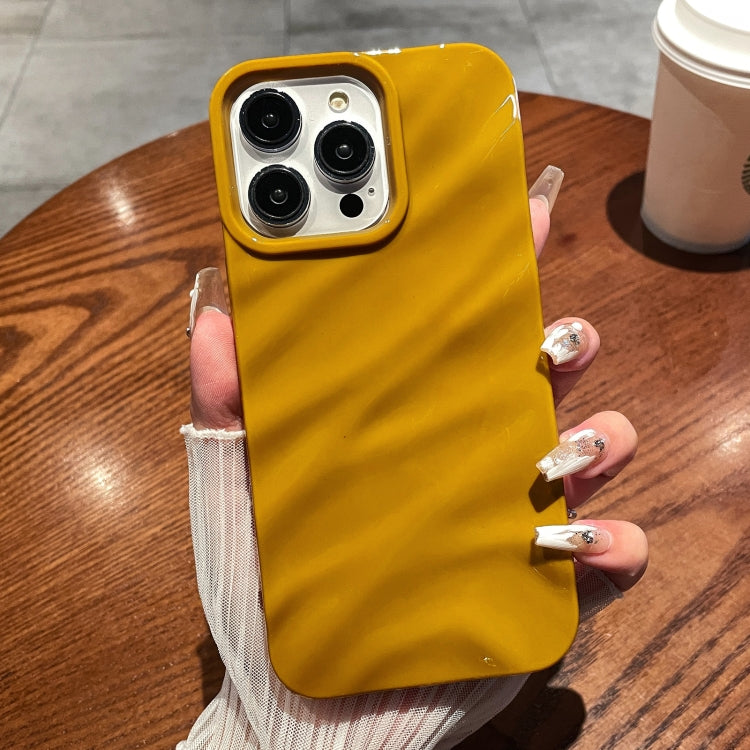 Solid Color Wave Texture TPU Phone Case, For iPhone 16 Pro Max, For iPhone 16 Pro����������������...