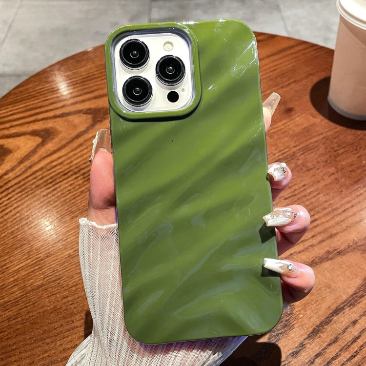 Solid Color Wave Texture TPU Phone Case, For iPhone 16 Pro Max, For iPhone 16 Pro����������������...