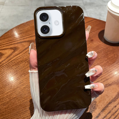 Solid Color Wave Texture TPU Phone Case, For iPhone 16 Pro Max, For iPhone 16 Pro����������������...