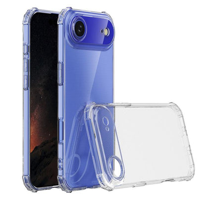 Four-Corner Shockproof Clear TPU Phone Case