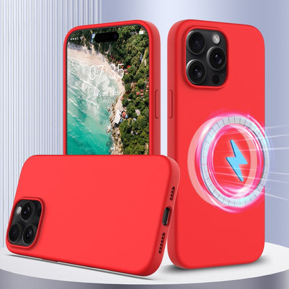 Shockproof Silicone Magsafe Phone Case