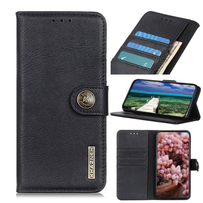 KHAZNEH Cowhide Texture Horizontal Flip Leather Phone Case, For iPhone 16 Pro Max, For iPhone 16 ...