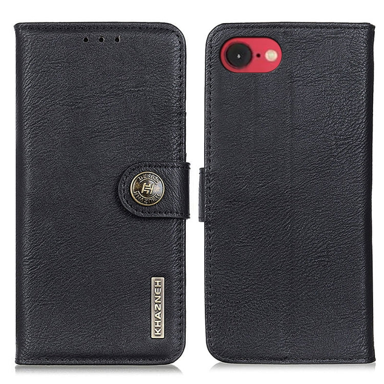 KHAZNEH Cowhide Texture Horizontal Flip Leather Phone Case, For iPhone 16 Pro Max, For iPhone 16 ...