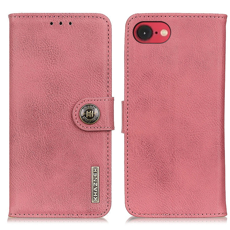 KHAZNEH Cowhide Texture Horizontal Flip Leather Phone Case, For iPhone 16 Pro Max, For iPhone 16 ...