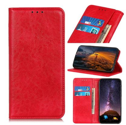 Magnetic Crazy Horse Texture Horizontal Flip Leather Phone Case, For iPhone 16 Pro Max�����������...