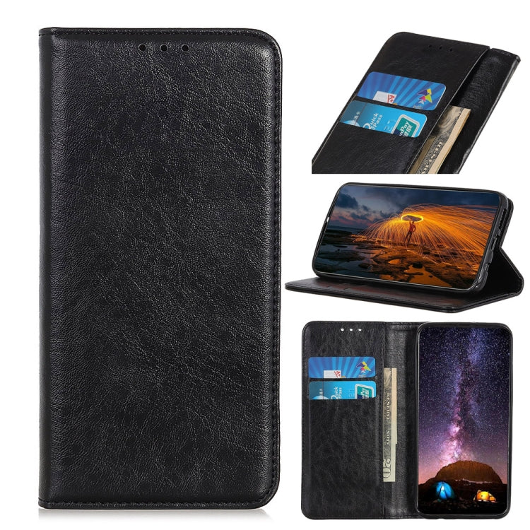 Magnetic Crazy Horse Texture Horizontal Flip Leather Phone Case, For iPhone 16 Pro Max�����������...