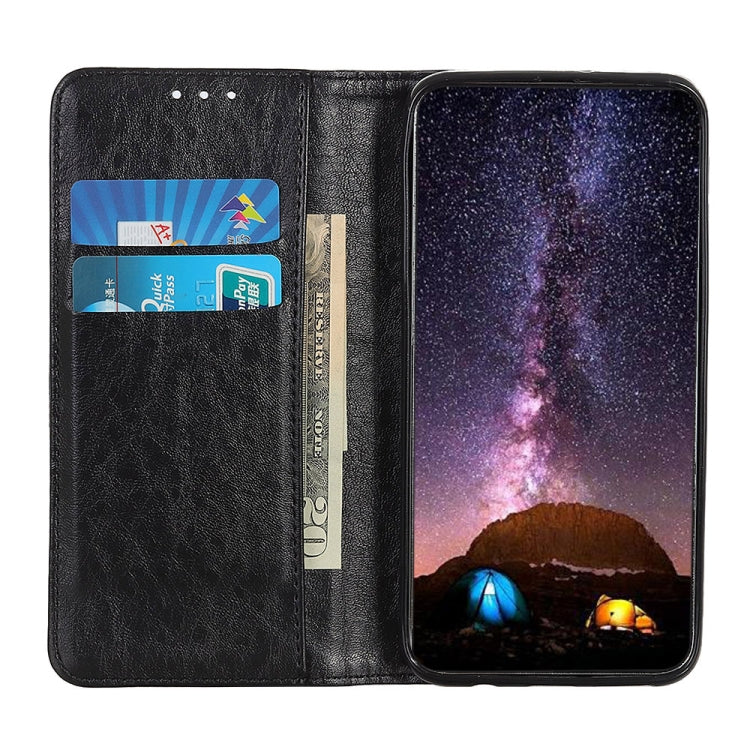 Magnetic Crazy Horse Texture Horizontal Flip Leather Phone Case, For iPhone 16 Pro Max�����������...