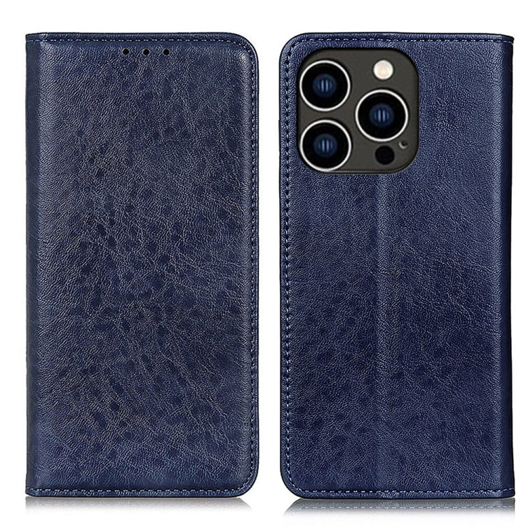 Magnetic Crazy Horse Texture Horizontal Flip Leather Phone Case, For iPhone 16 Pro Max�����������...