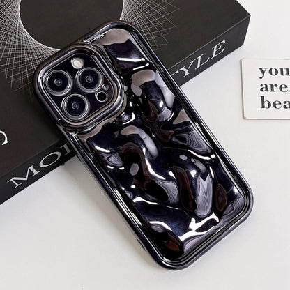 Electroplating Meteorite Texture TPU Phone Case, For iPhone XS Max, For iPhone 8 Plus / 7 Plus���...
