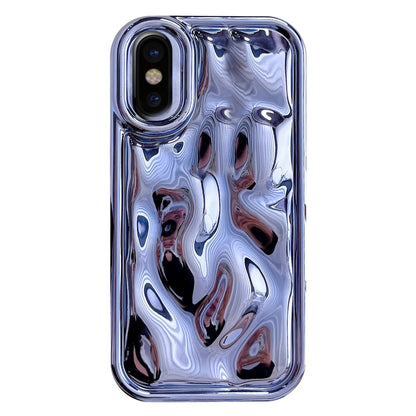 Electroplating Meteorite Texture TPU Phone Case, For iPhone XS Max, For iPhone 8 Plus / 7 Plus���...