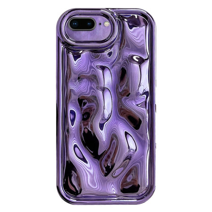Electroplating Meteorite Texture TPU Phone Case, For iPhone XS Max, For iPhone 8 Plus / 7 Plus���...