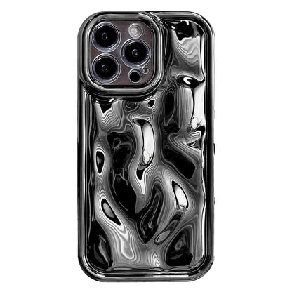 Electroplating Meteorite Texture TPU Phone Case, For iPhone 16 Pro Max, For iPhone 16 Pro��������...