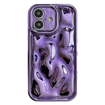 Electroplating Meteorite Texture TPU Phone Case, For iPhone 16 Pro Max, For iPhone 16 Pro��������...
