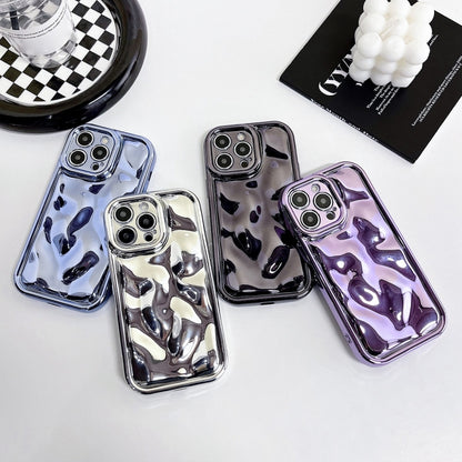 Electroplating Meteorite Texture TPU Phone Case, For iPhone XS Max, For iPhone 8 Plus / 7 Plus���...