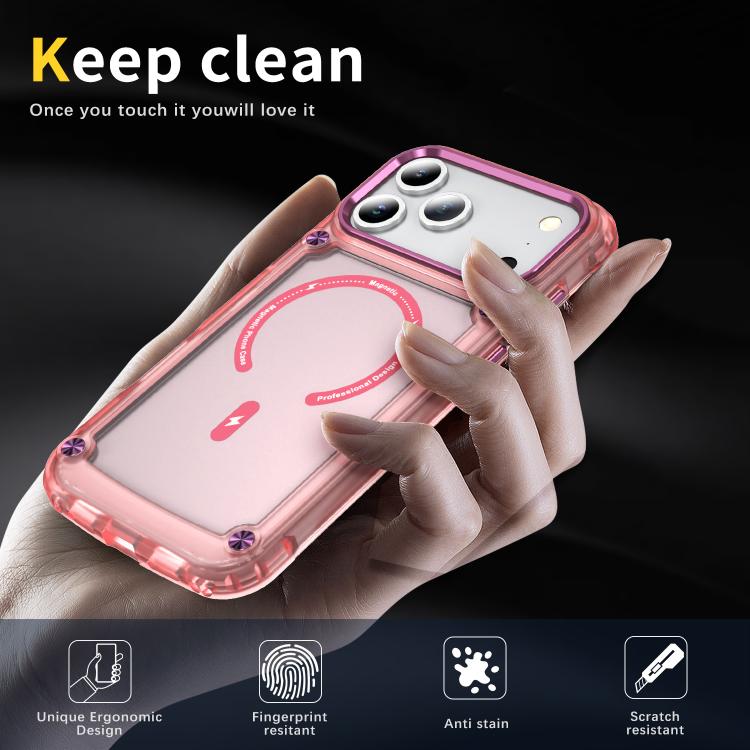 Skin Feel TPU + PC MagSafe Magnetic Phone Case