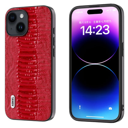 ABEEL Genuine Leather Weilai Series Phone Case, For iPhone 16 Pro Max, For iPhone 16 Pro���������...