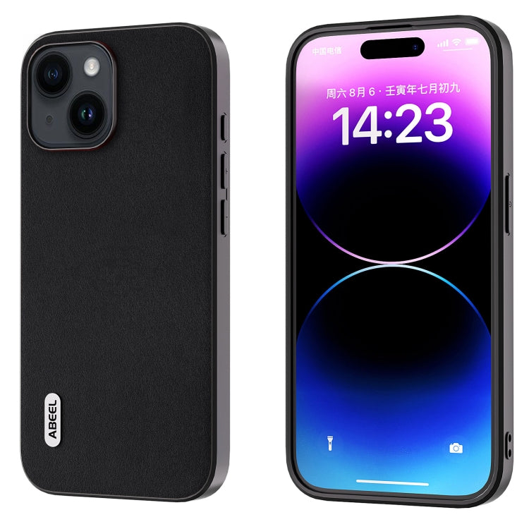 ABEEL Genuine Leather Xiaoya Series Phone Case, For iPhone 16 Pro Max, For iPhone 16 Pro���������...