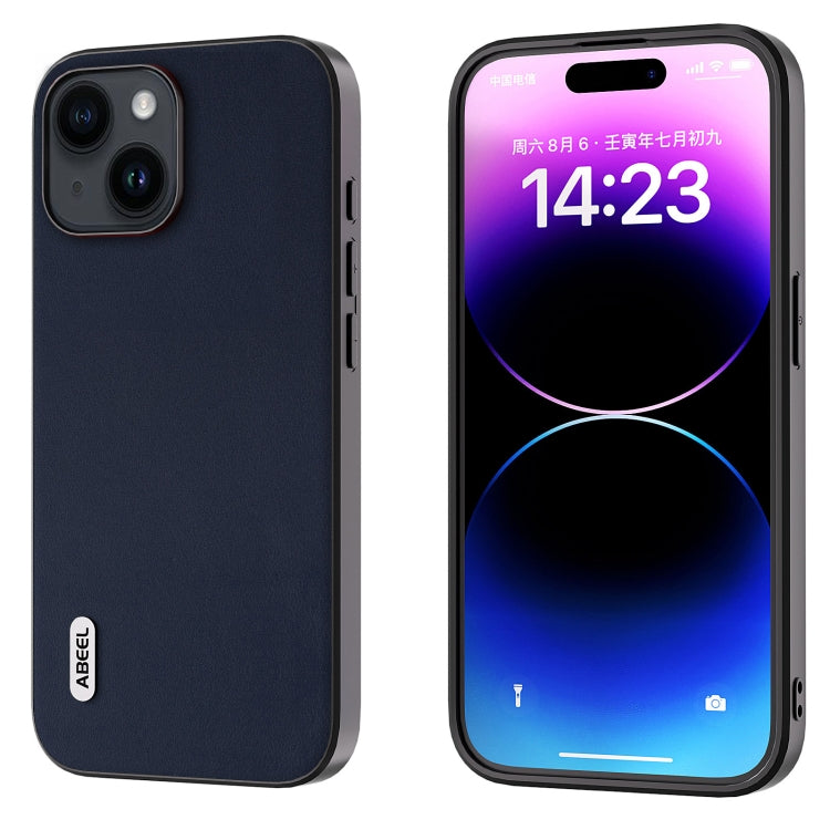ABEEL Genuine Leather Xiaoya Series Phone Case, For iPhone 16 Pro Max, For iPhone 16 Pro���������...