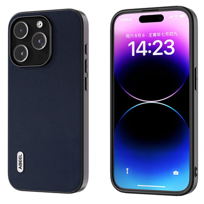 ABEEL Genuine Leather Xiaoya Series Phone Case, For iPhone 16 Pro Max, For iPhone 16 Pro���������...