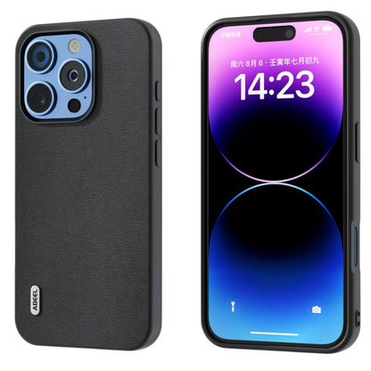 ABEEL Genuine Leather Xiaoya Series Phone Case, For iPhone 16 Pro Max, For iPhone 16 Pro���������...