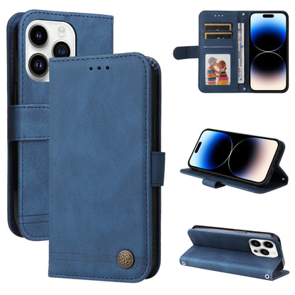 Skin Feel Life Tree Leather Phone Case
