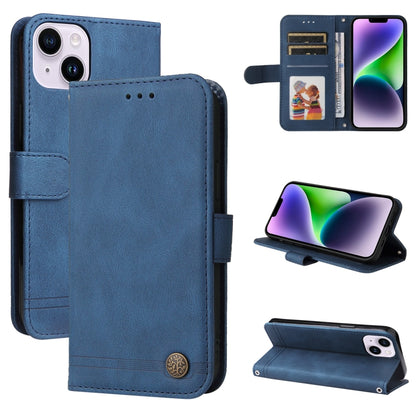 Skin Feel Life Tree Leather Phone Case