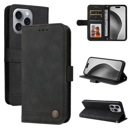 Skin Feel Life Tree Leather Phone Case