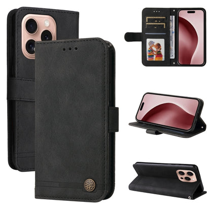 Skin Feel Life Tree Leather Phone Case
