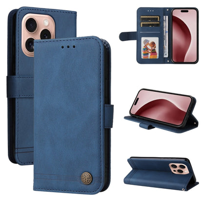 Skin Feel Life Tree Leather Phone Case