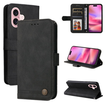 Skin Feel Life Tree Leather Phone Case